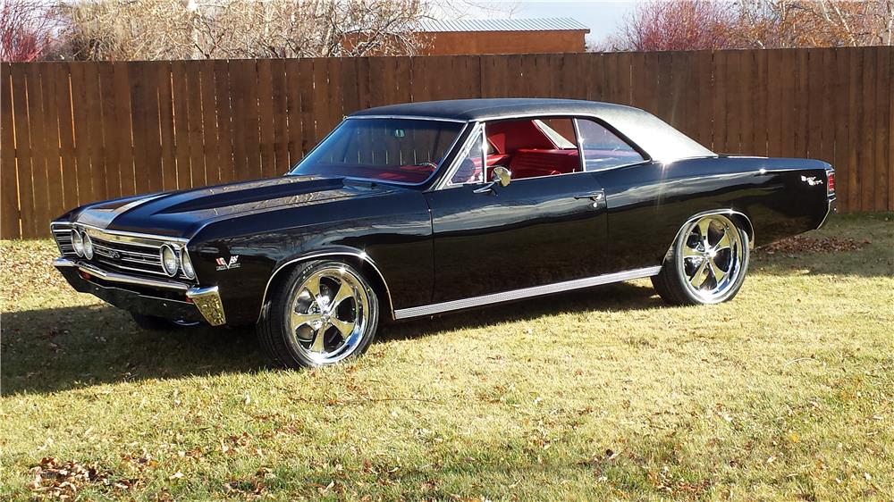 1967 CHEVROLET CHEVELLE CUSTOM 2 DOOR COUPE