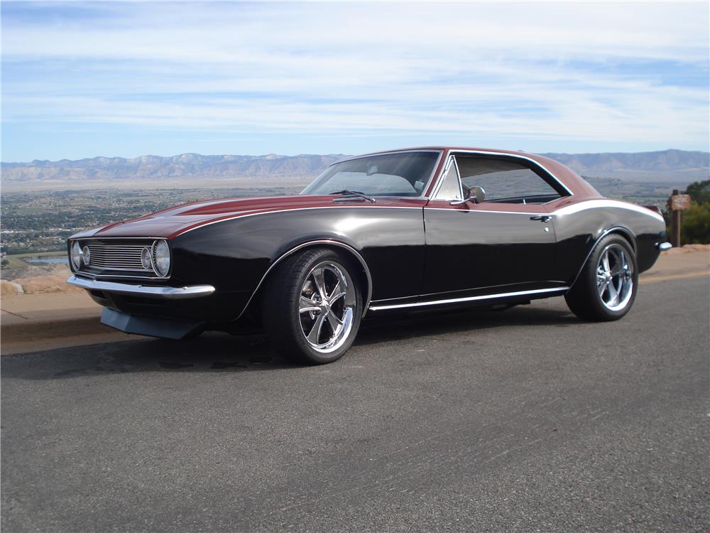 1967 CHEVROLET CAMARO CUSTOM  2 DOOR COUPE