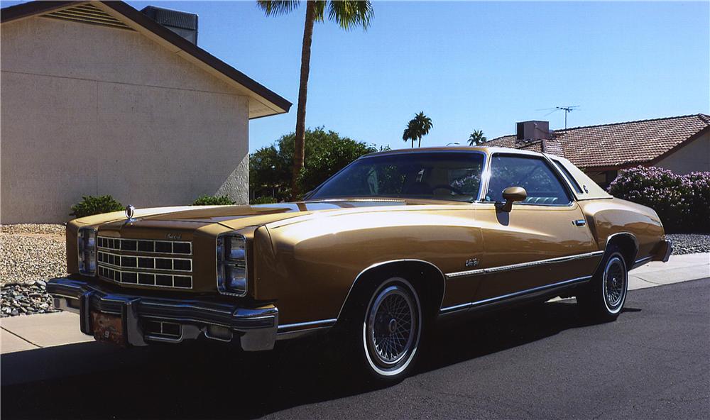 1977 CHEVROLET MONTE CARLO LANDAU