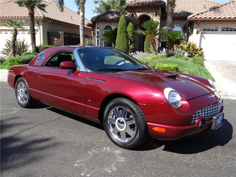 2004 FORD THUNDERBIRD CONVERTIBLE