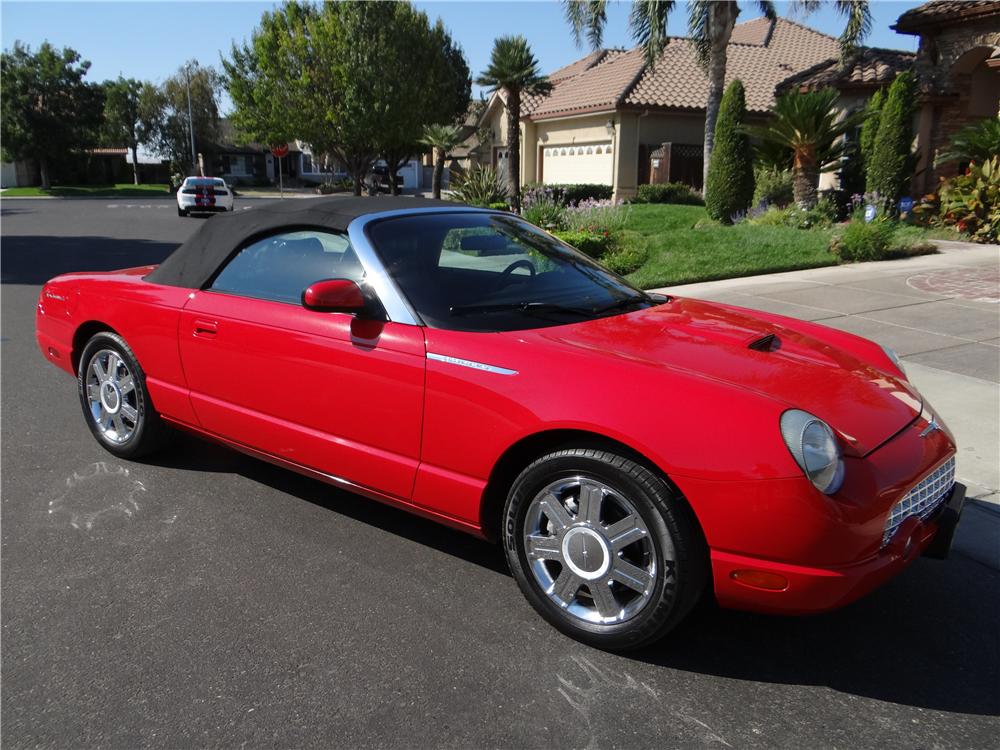 2005 FORD THUNDERBIRD CONVERTIBLE