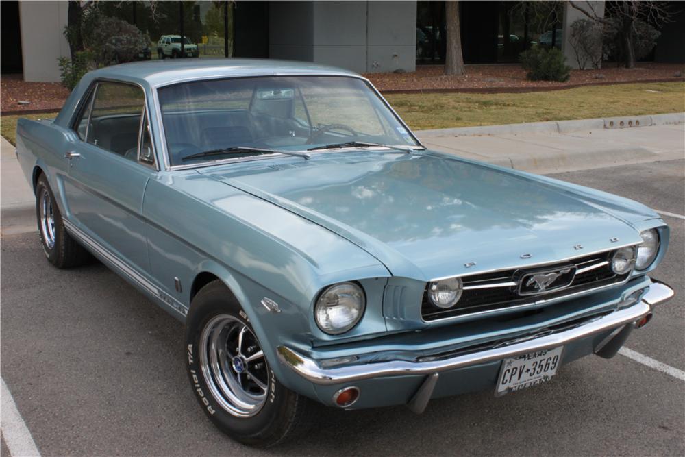 1966 FORD MUSTANG GT 2 DOOR COUPE