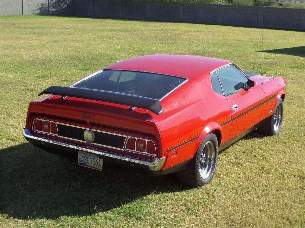 1973 FORD MUSTANG MACH 1 FASTBACK