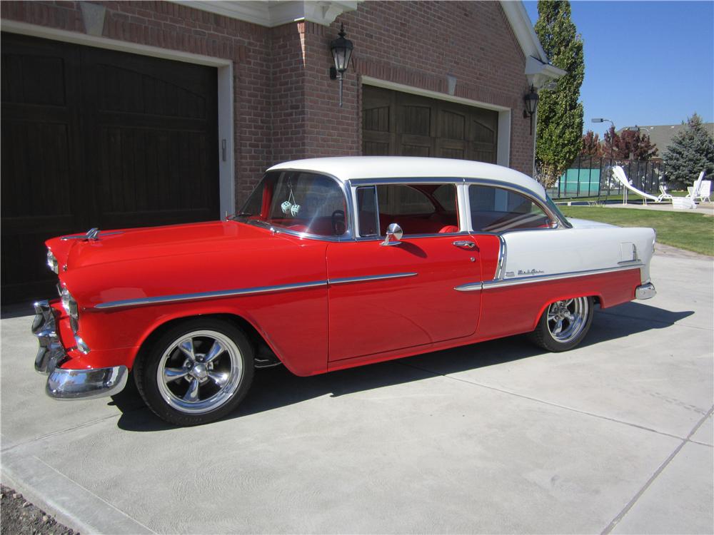 1955 CHEVROLET BEL AIR CUSTOM 2 DOOR SEDAN