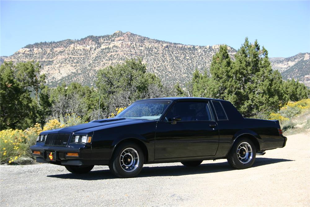 1987 BUICK GRAND NATIONAL 2 DOOR COUPE