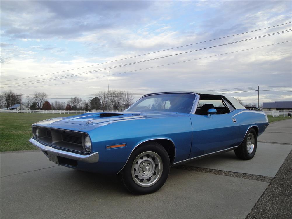 1970 PLYMOUTH BARRACUDA CONVERTIBLE