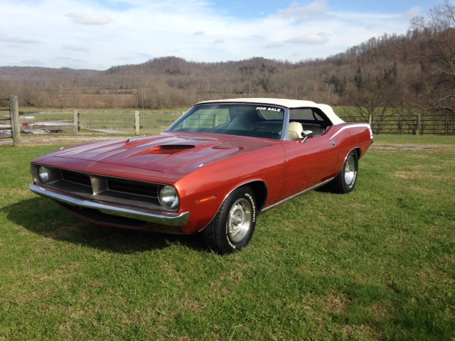 1970 PLYMOUTH BARRACUDA CONVERTIBLE