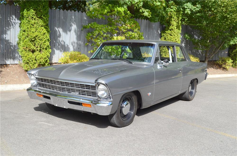 1967 CHEVROLET NOVA CUSTOM 2 DOOR SEDAN