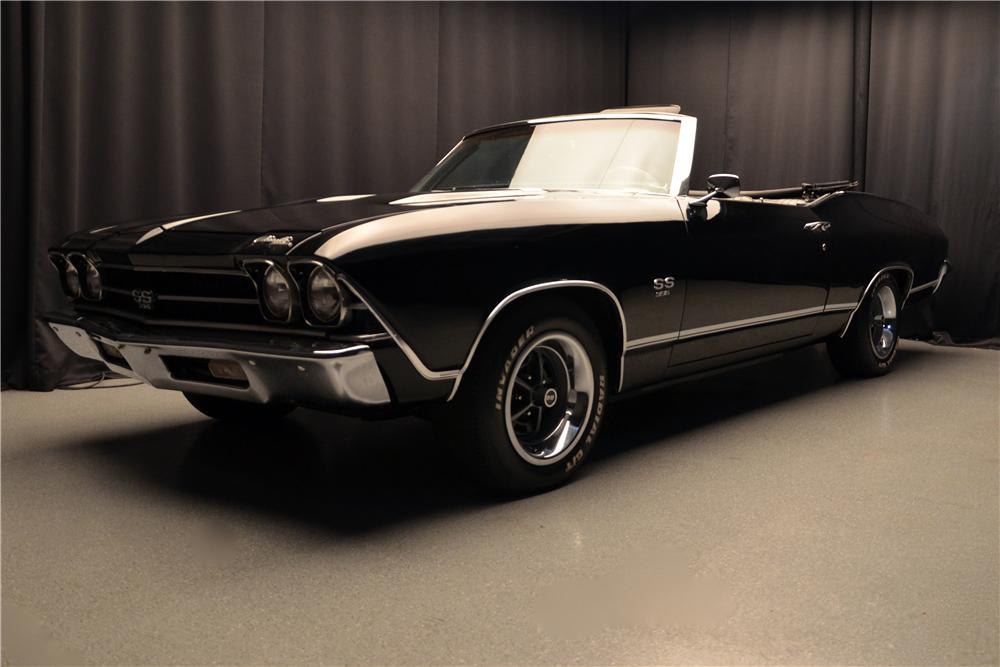 1969 CHEVROLET CHEVELLE MALIBU CUSTOM CONVERTIBLE