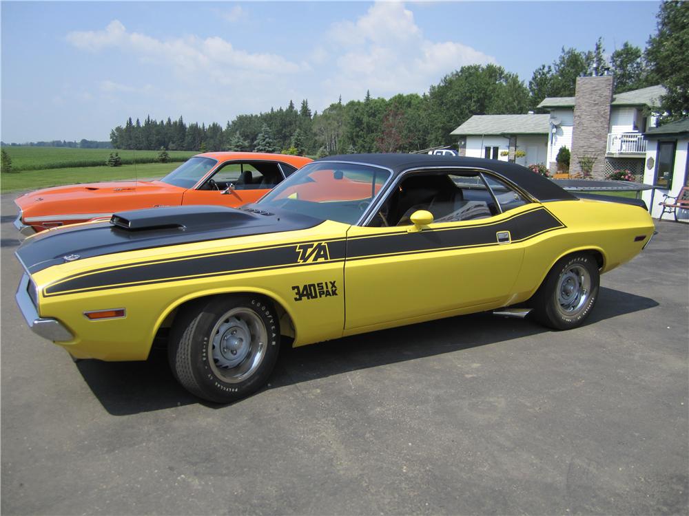 1970 DODGE CHALLENGER T/A 2 DOOR HARDTOP