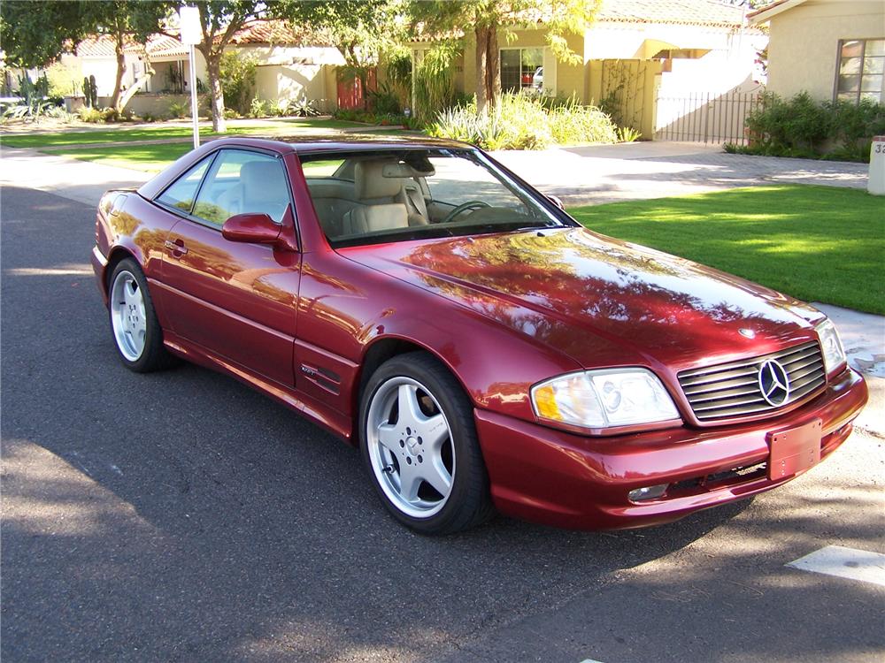 2000 MERCEDES-BENZ SL500 CONVERTIBLE
