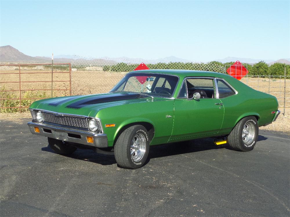 1971 CHEVROLET NOVA CUSTOM 2 DOOR COUPE