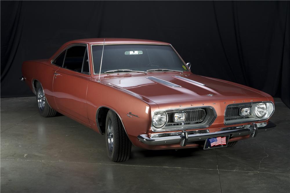 1967 PLYMOUTH BARRACUDA 2 DOOR SPORT COUPE