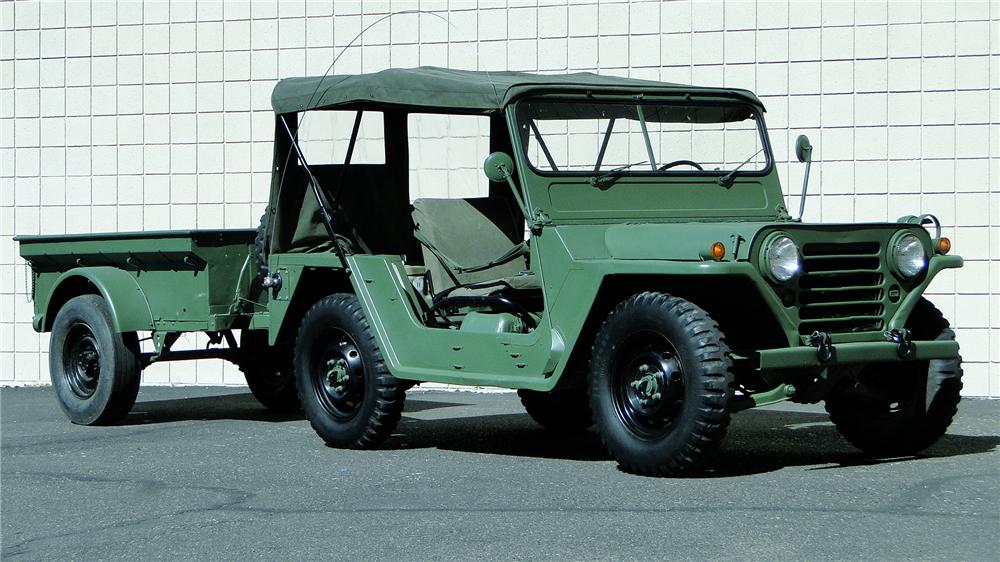 1968 FORD M151 MILITARY UTILITY TACTICAL TRUCK