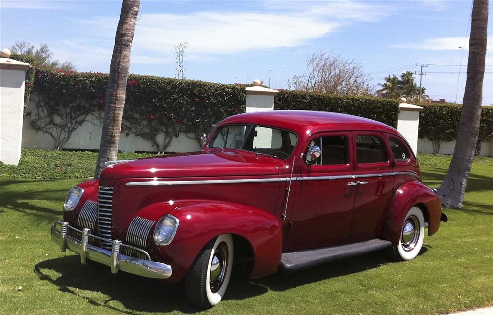 1939 NASH AMBASSADOR 8 4 DOOR SEDAN