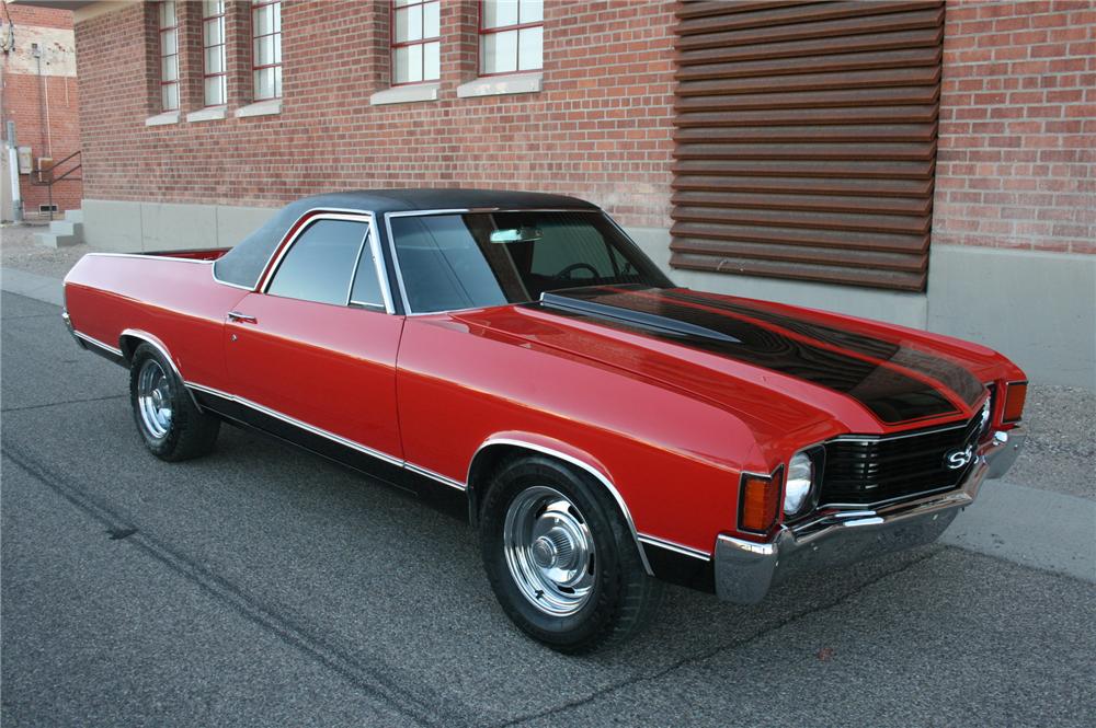 1972 CHEVROLET EL CAMINO CUSTOM PICKUP