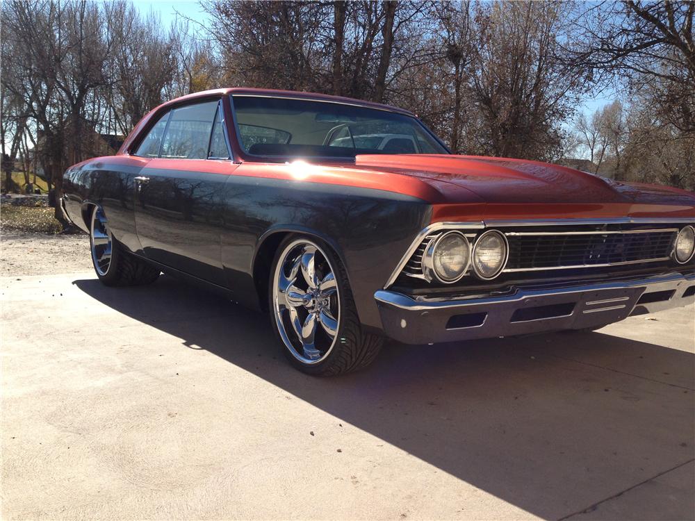 1966 CHEVROLET CHEVELLE MALIBU CUSTOM 2 DOOR COUPE