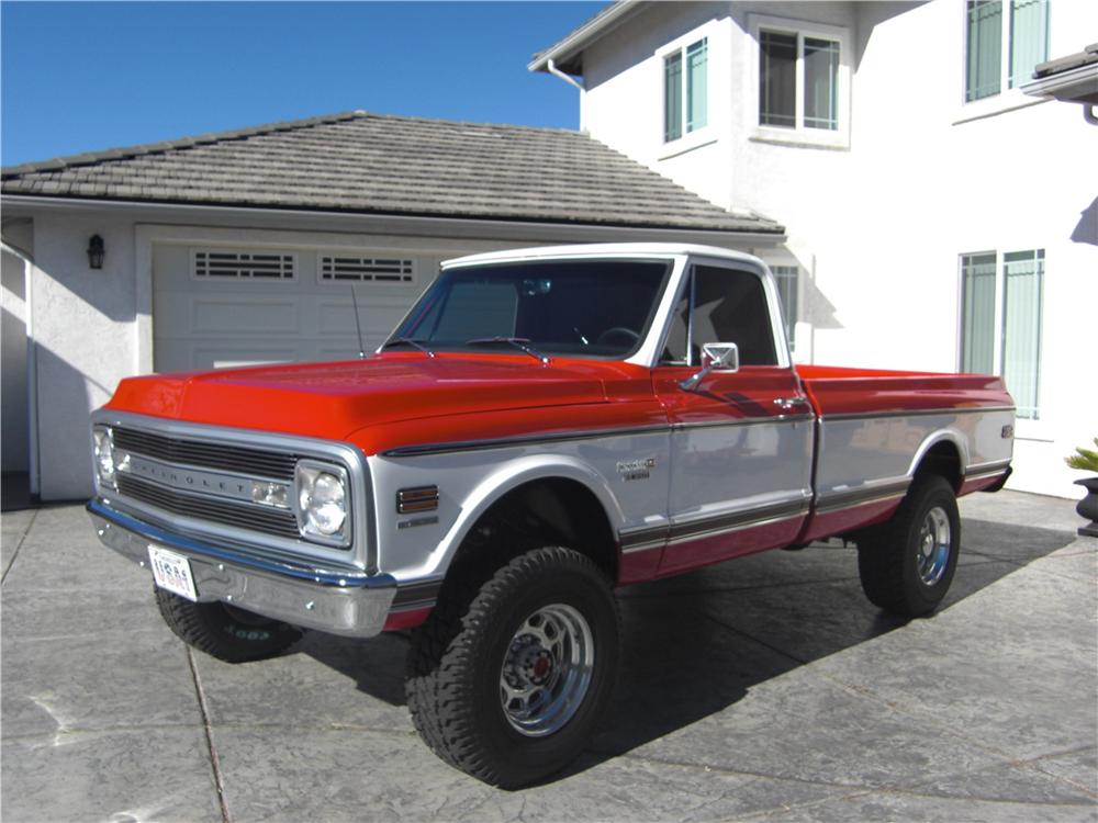 1970 CHEVROLET K-20 CHEYENNE  PICKUP