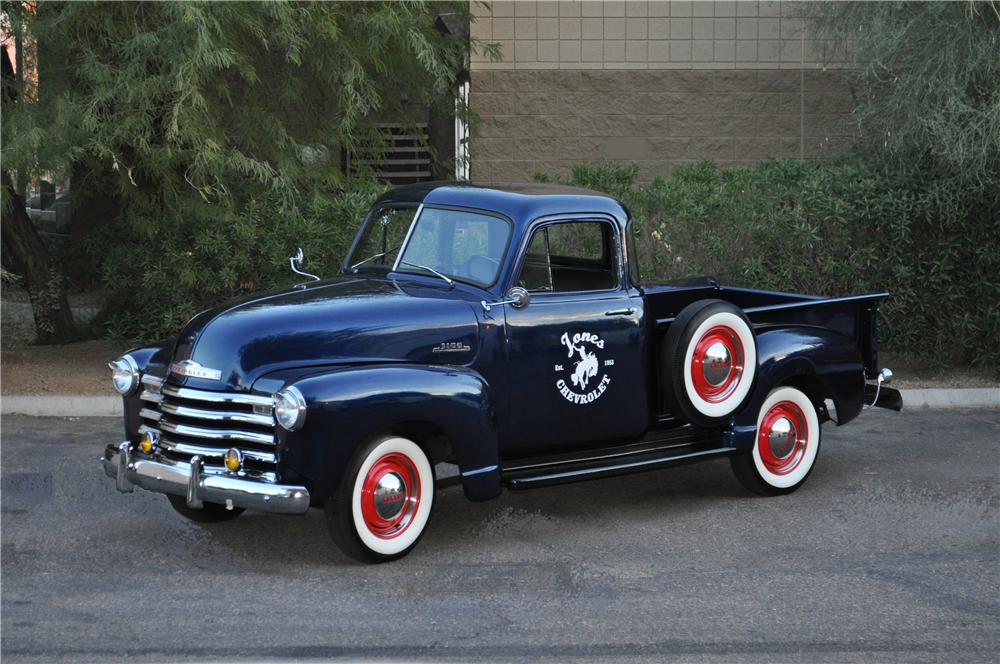 1953 CHEVROLET 5 WINDOW DELUXE CAB PICKUP