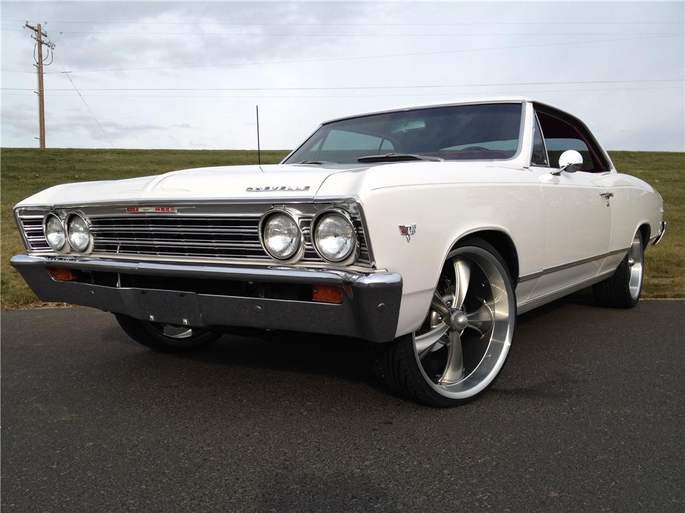 1967 CHEVROLET CHEVELLE CUSTOM 2 DOOR COUPE