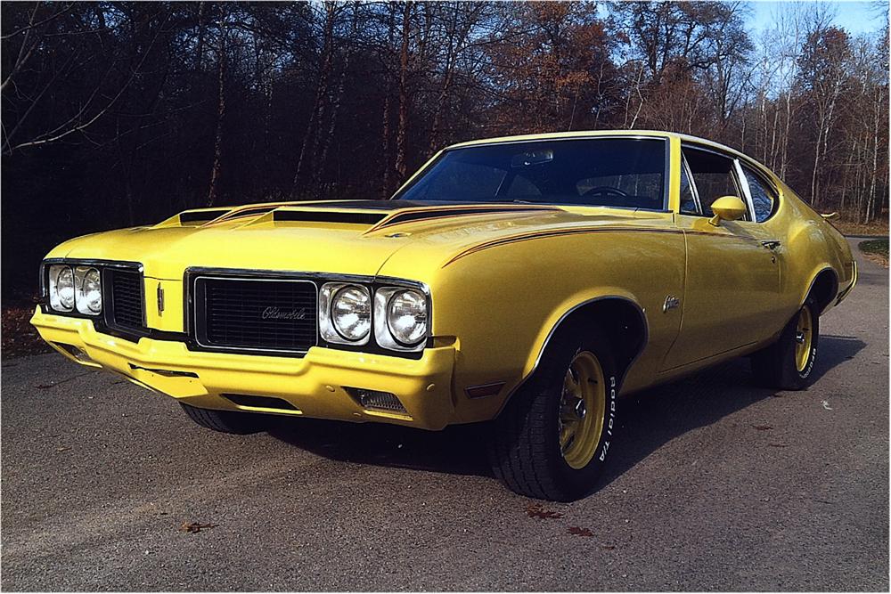 1970 OLDSMOBILE RALLYE 350 CUTLASS F-85 POST COUPE