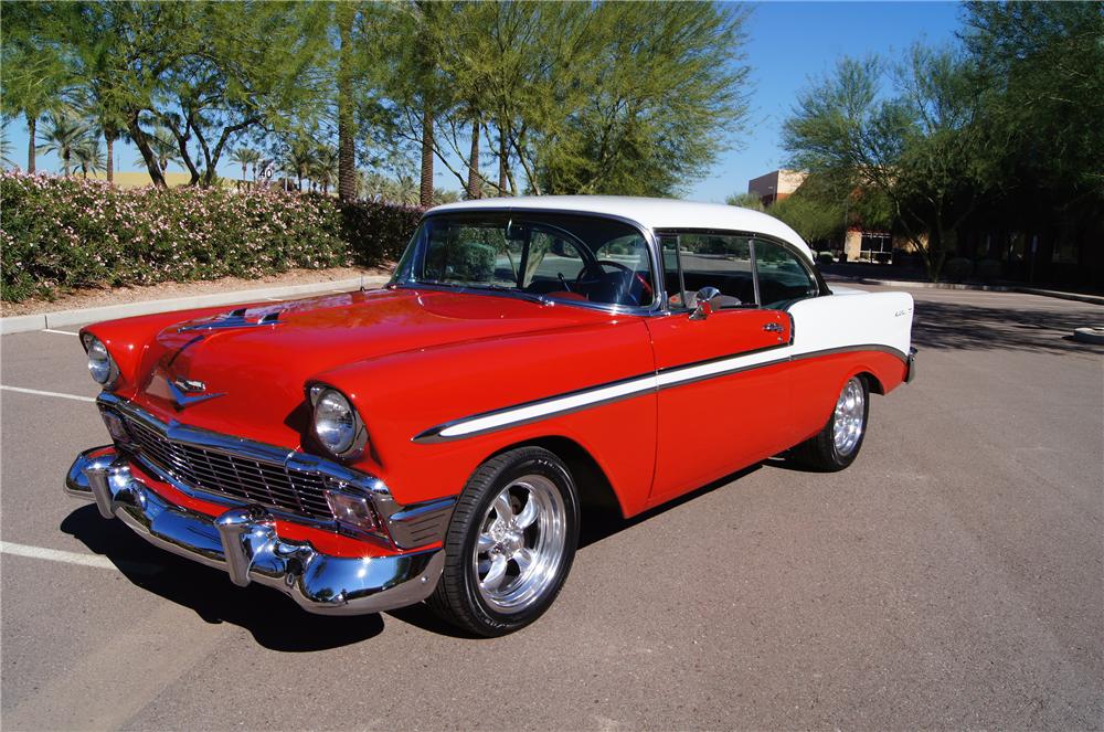 1956 CHEVROLET BEL AIR 2 DOOR SPORT COUPE