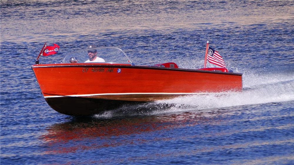 1956 CHRISCRAFT SPORTSMAN 17 MAHOGANY BOAT