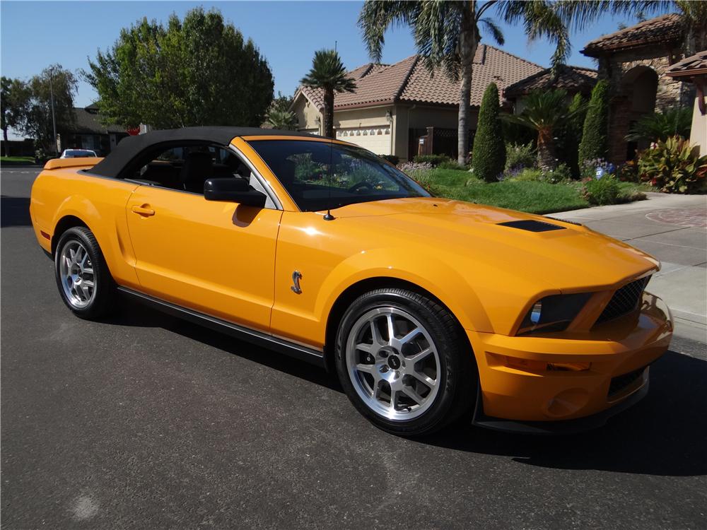 2007 SHELBY GT500 CONVERTIBLE