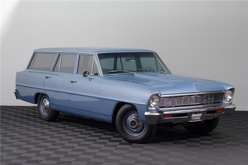 1966 CHEVROLET NOVA CUSTOM STATION WAGON