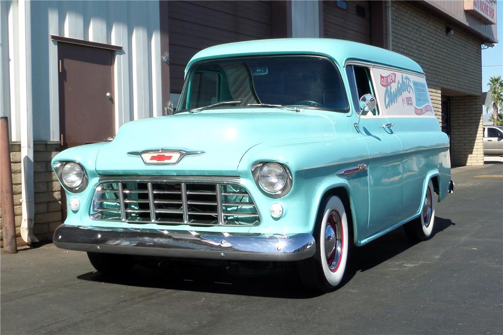 1955 CHEVROLET CUSTOM PANEL TRUCK