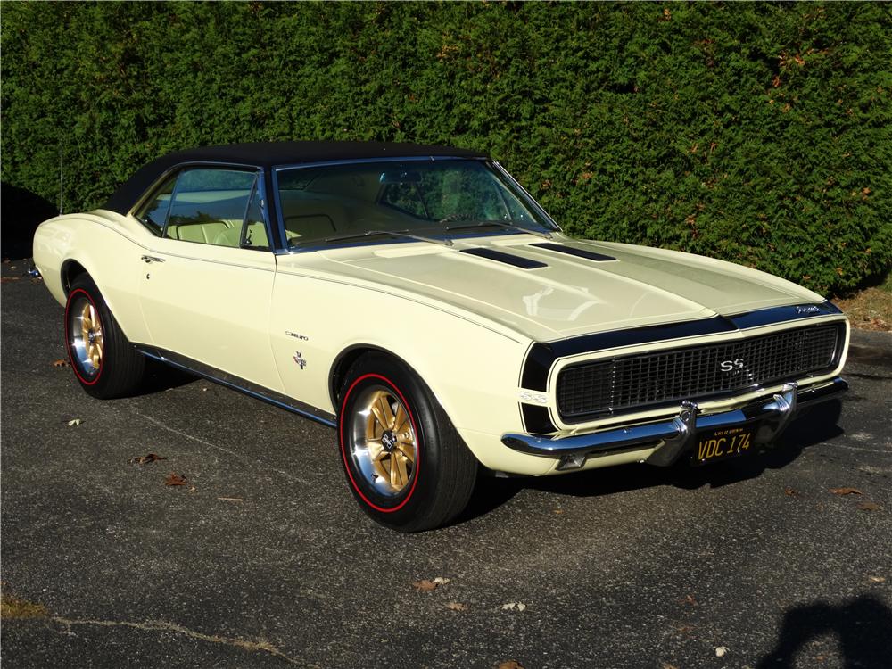 1967 CHEVROLET CAMARO RS/SS 2 DOOR COUPE