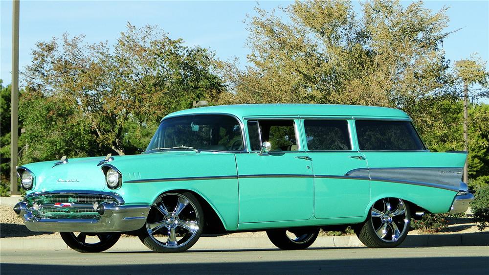 1957 CHEVROLET 210 CUSTOM WAGON