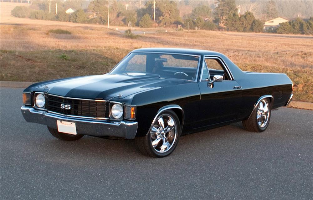 1972 CHEVROLET EL CAMINO CUSTOM PICKUP