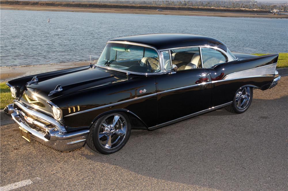 1957 CHEVROLET BEL AIR CUSTOM 2 DOOR HARDTOP