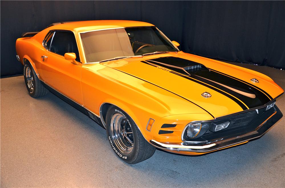 1970 FORD MUSTANG MACH 1 FASTBACK