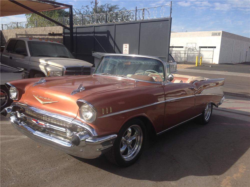 1957 CHEVROLET BEL AIR CUSTOM CONVERTIBLE