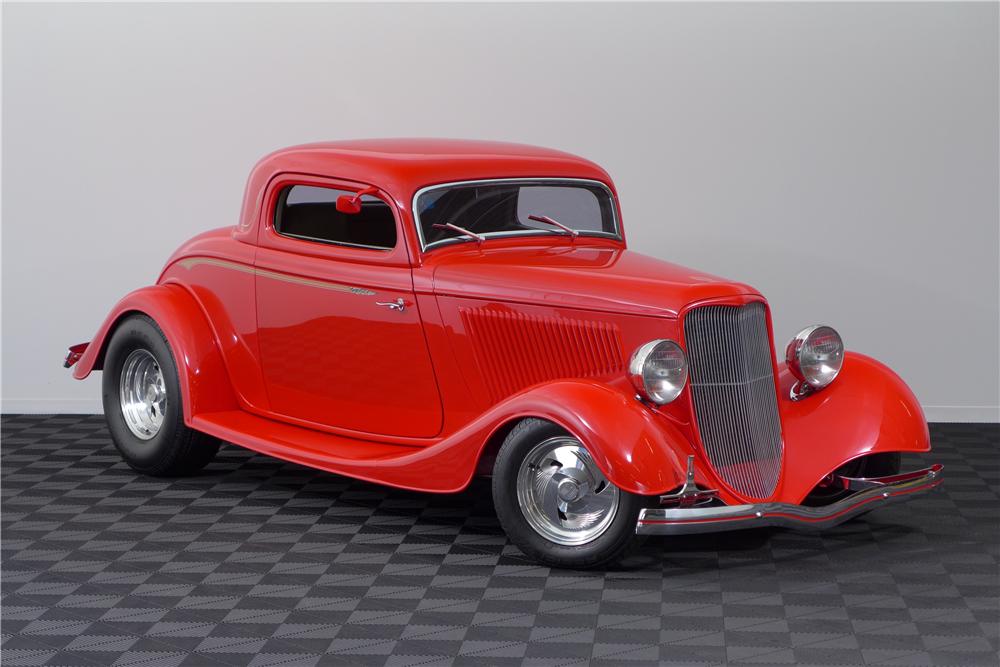 1933 FORD 3 WINDOW CUSTOM COUPE