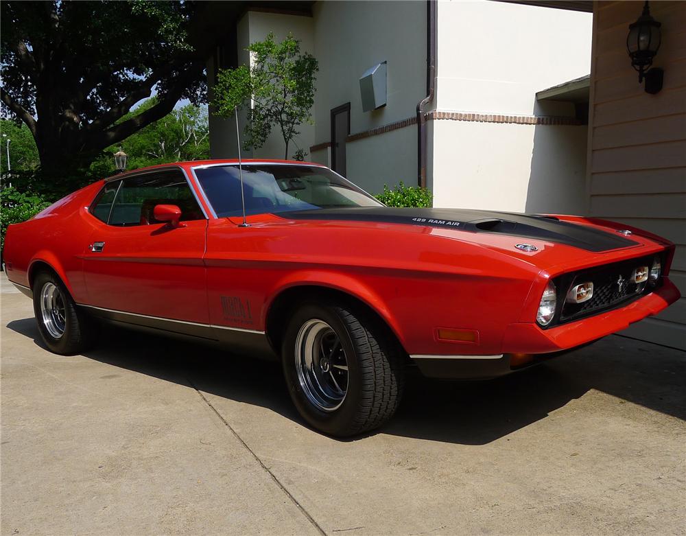 1971 FORD MUSTANG MACH 1 429 CJ FASTBACK