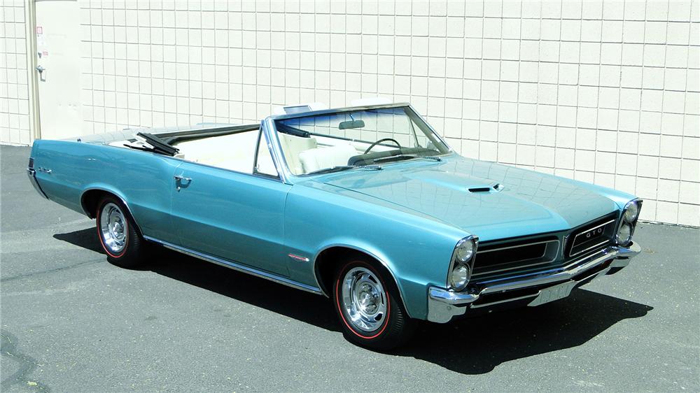 1965 PONTIAC GTO CONVERTIBLE