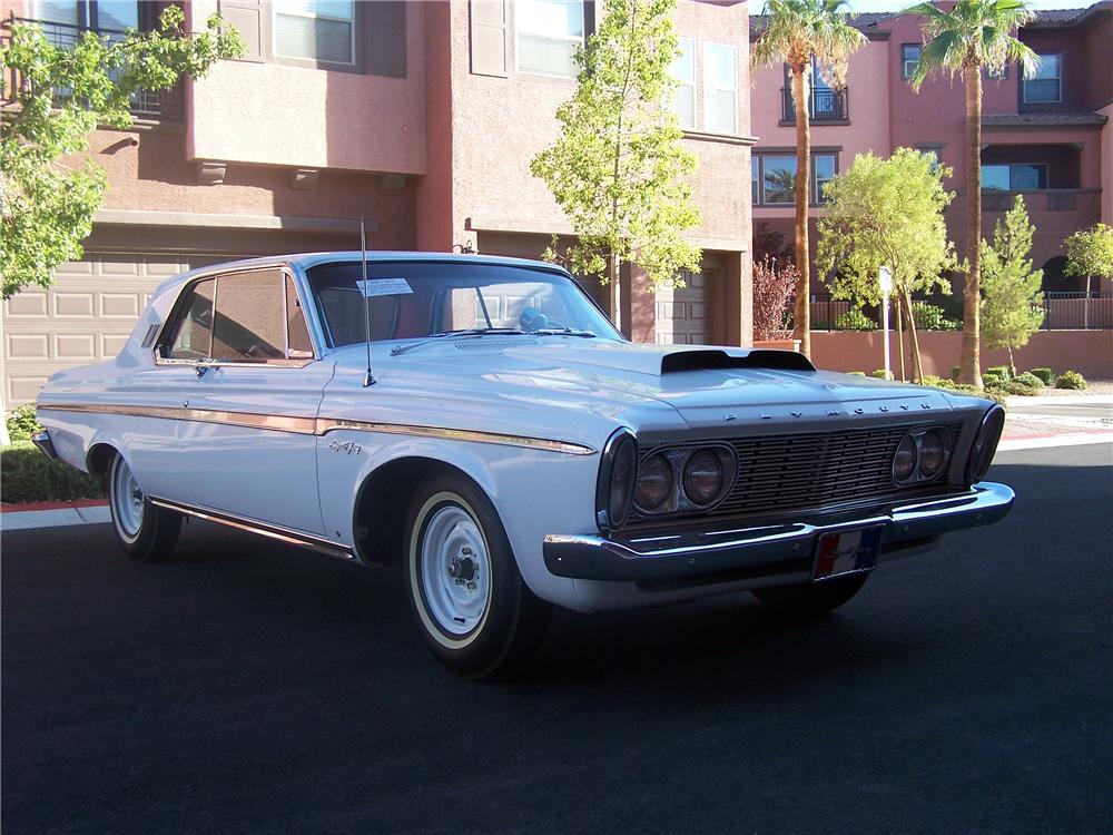 1963 PLYMOUTH SPORT FURY MAX WEDGE RE-CREATION