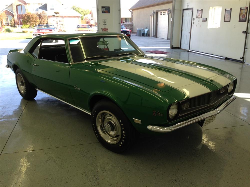 1968 CHEVROLET CAMARO 2 DOOR COUPE