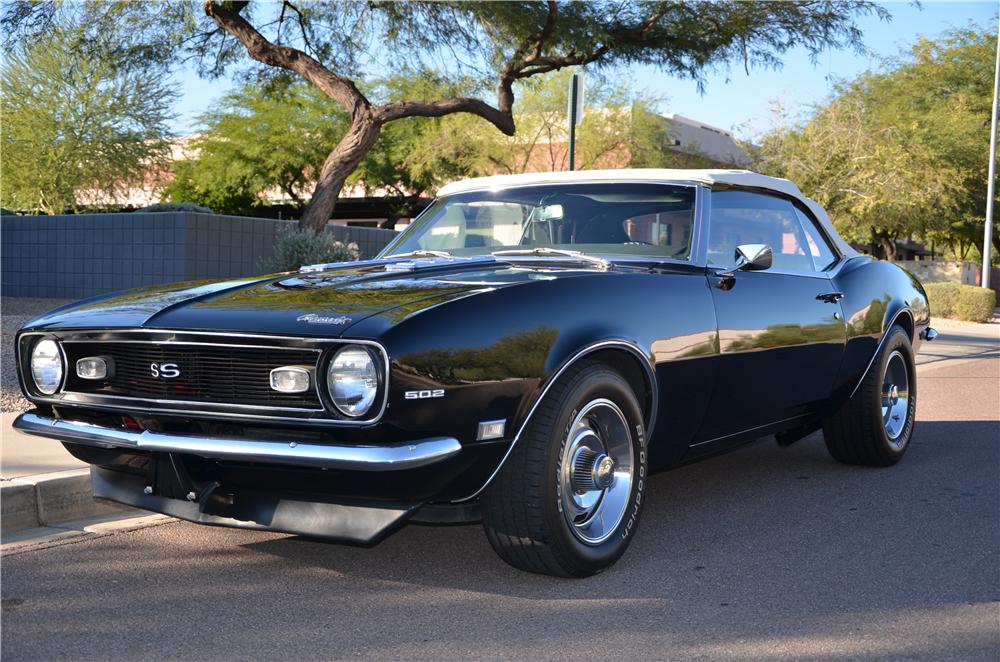 1968 CHEVROLET CAMARO CUSTOM CONVERTIBLE