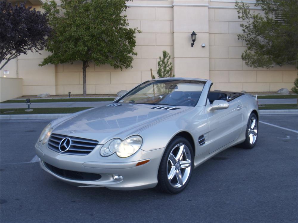 2003 MERCEDES-BENZ SL500 ROADSTER