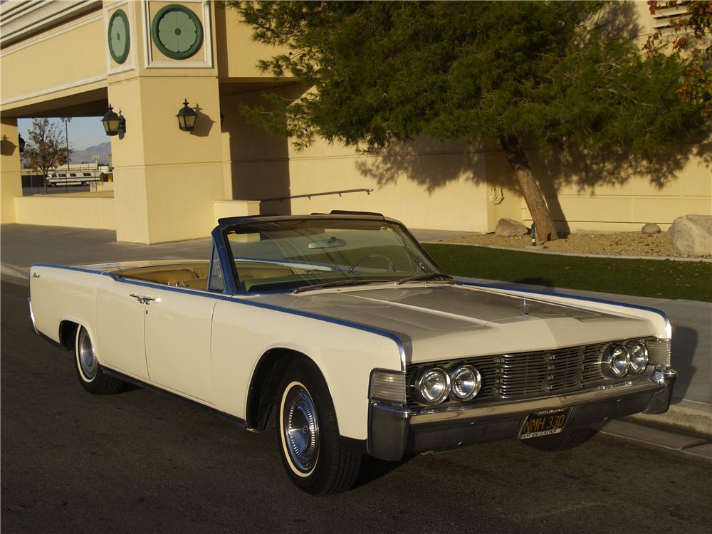 1965 LINCOLN CONTINENTAL CONVERTIBLE