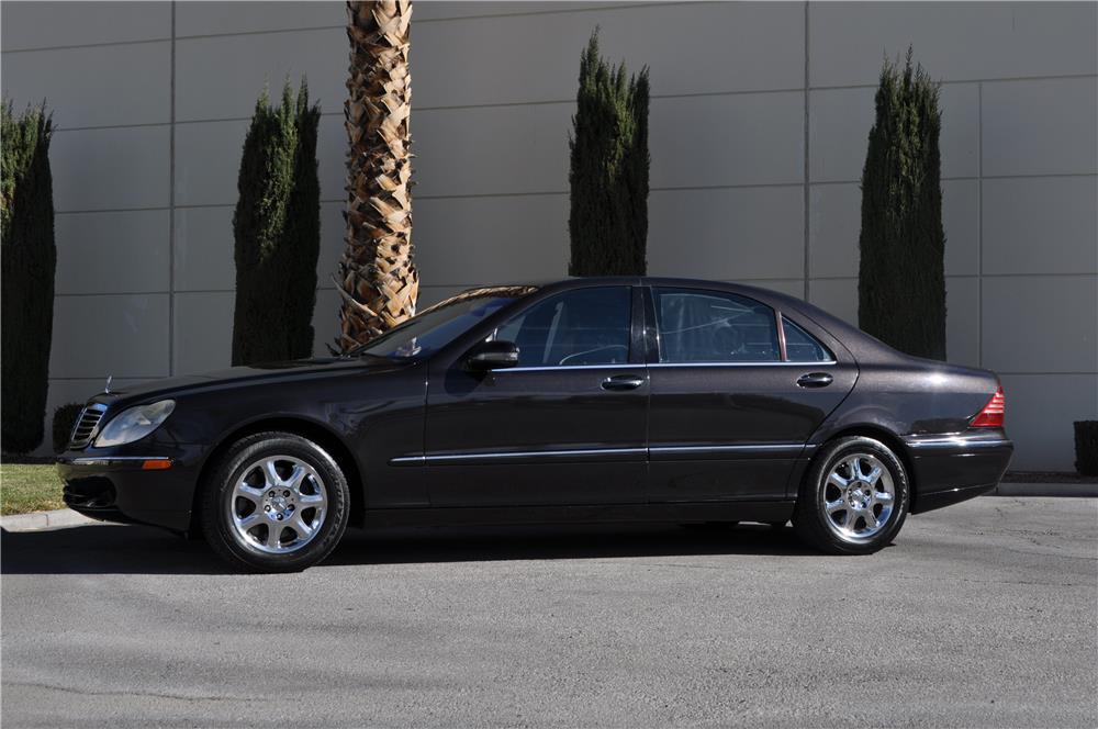 2001 MERCEDES-BENZ S430 4 DOOR SEDAN