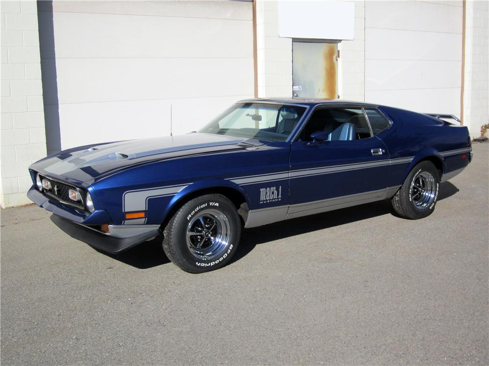 1971 FORD MUSTANG MACH 1 FASTBACK