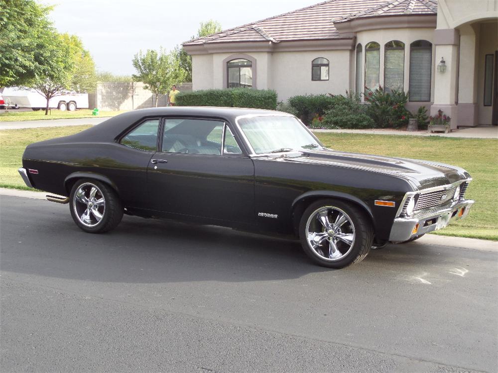 1972 CHEVROLET NOVA CUSTOM 2 DOOR COUPE