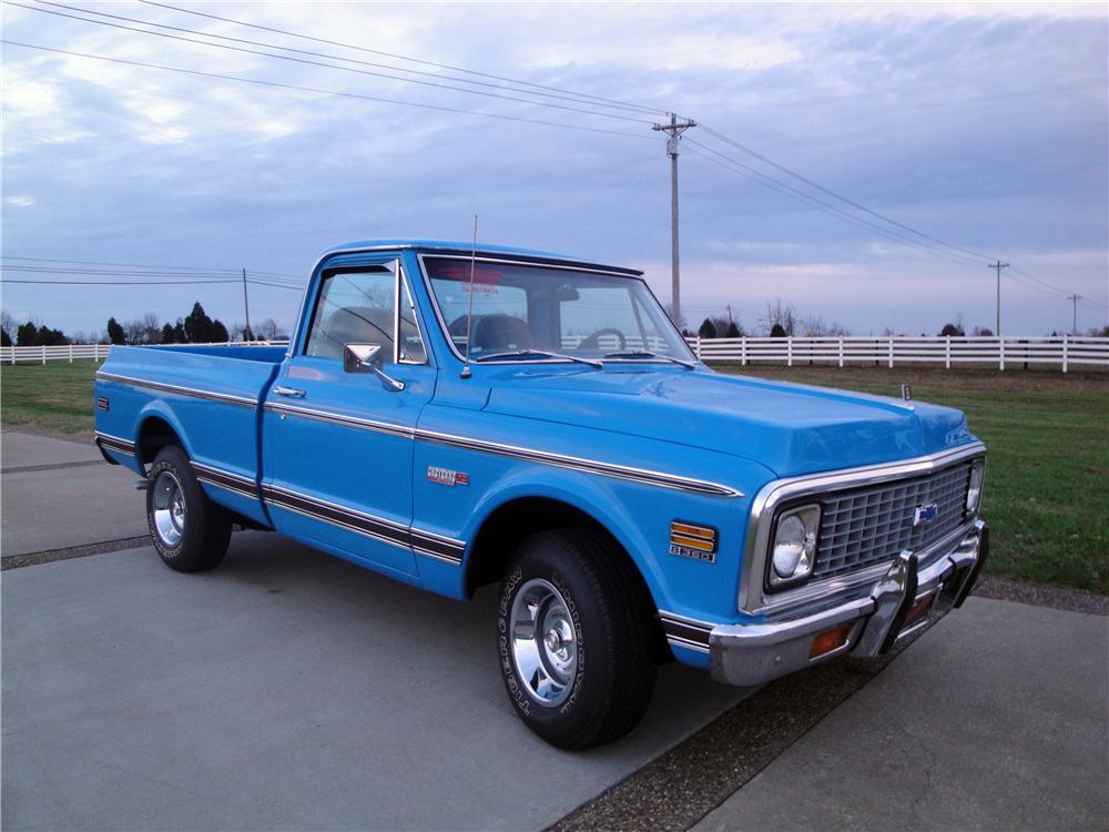 1972 CHEVROLET CHEYENNE CUSTOM PICKUP