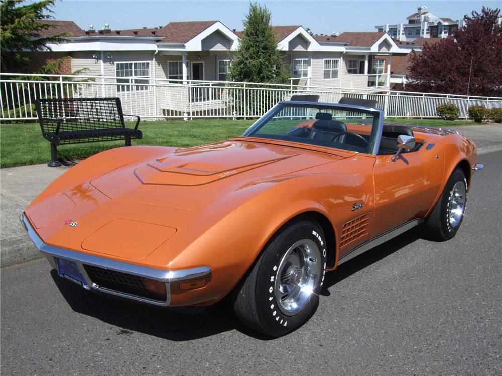 1972 CHEVROLET CORVETTE CONVERTIBLE