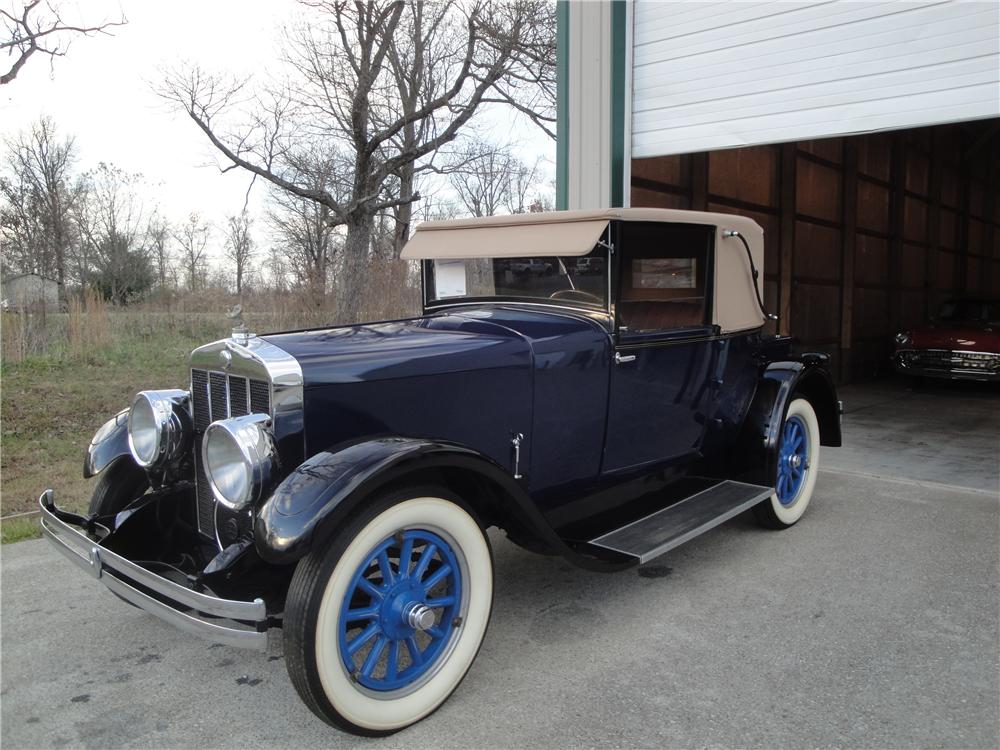 1925 FRANKLIN SERIES II SPORT 2 DOOR RUNABOUT